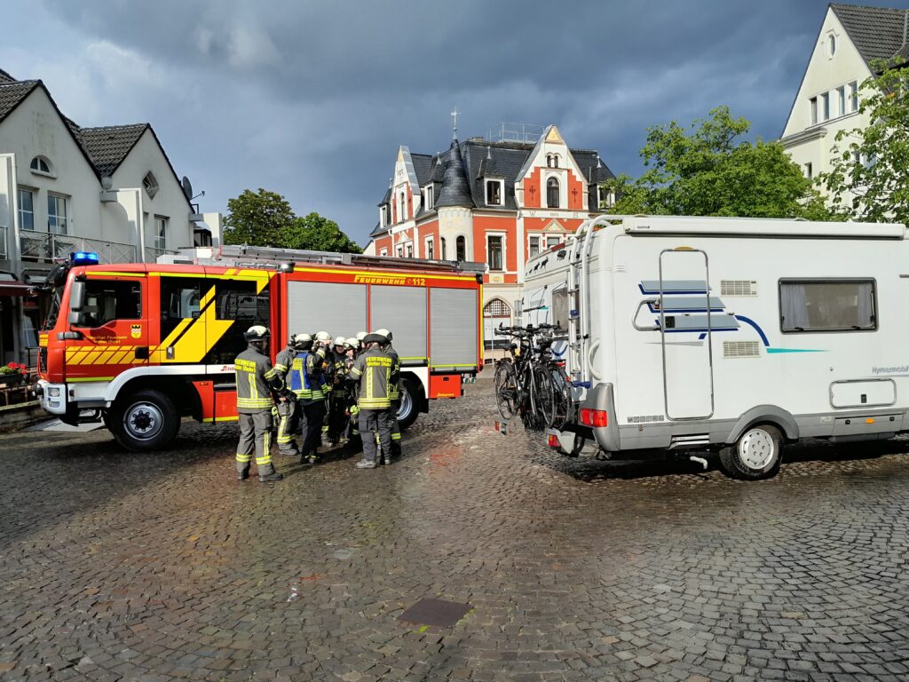 Einsatzauftrag an die Mannschaft