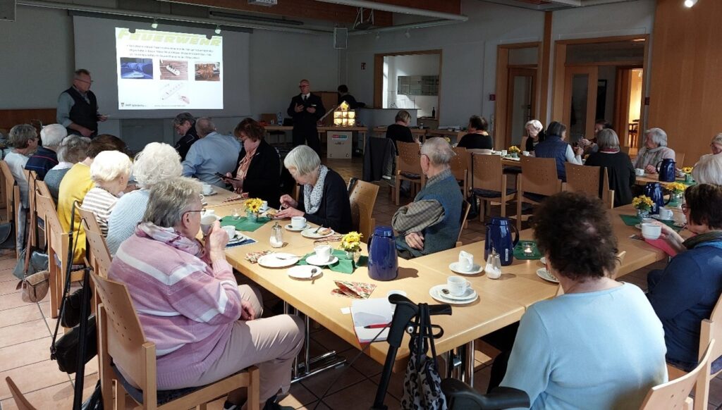 Präventionsvorträge für Seniorinnen und Senioren sind auch Teil des VB.